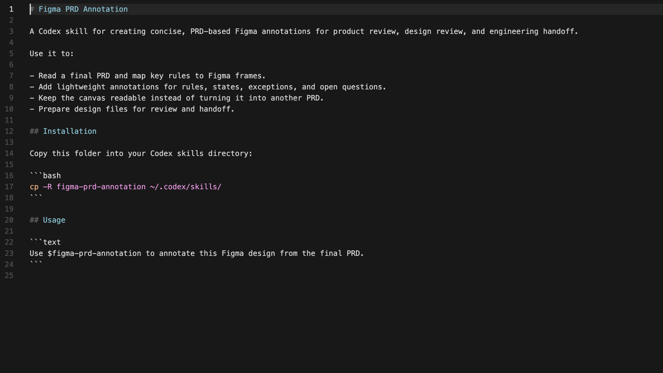 Figma PRD Annotation