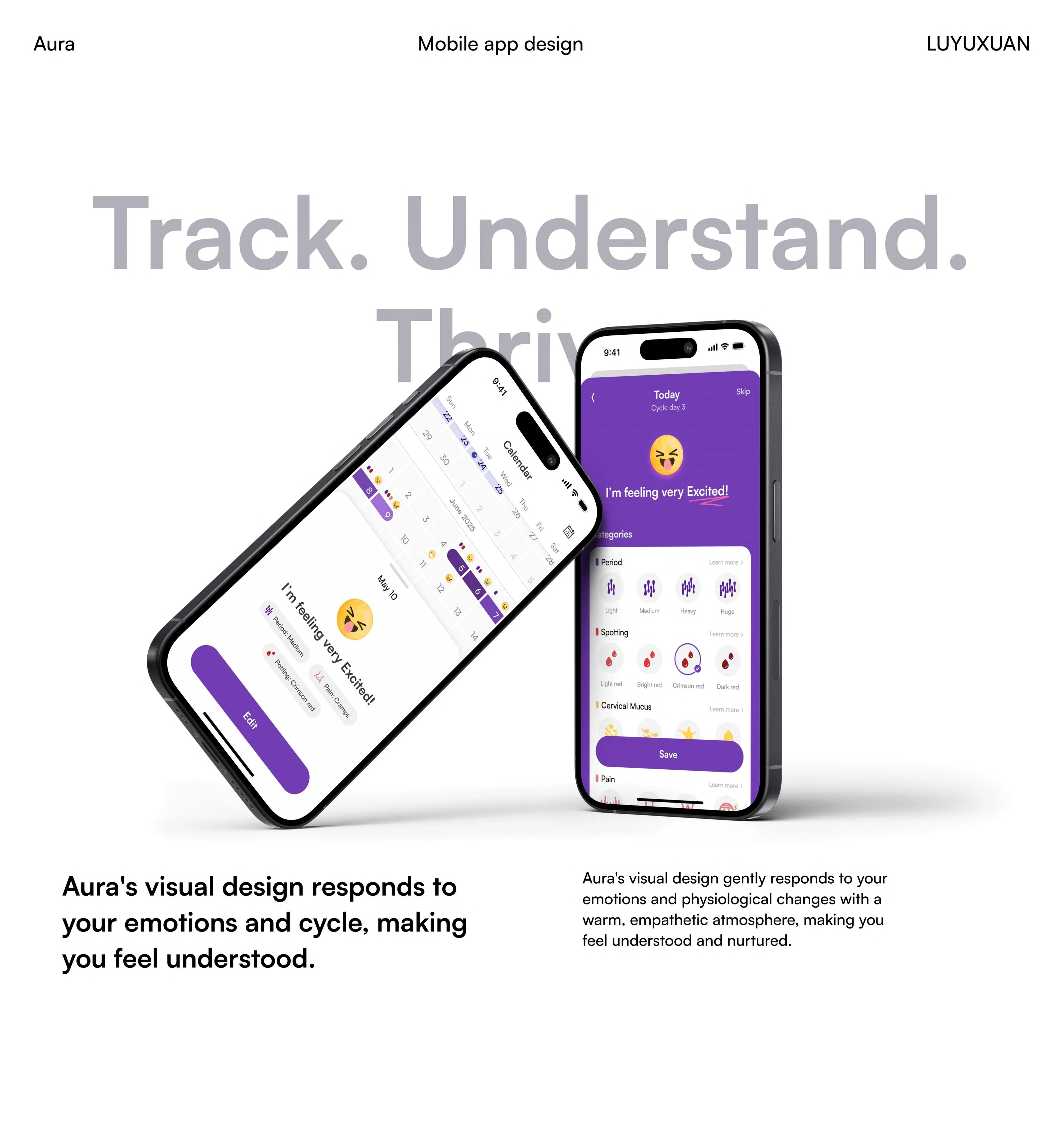 Aura concept page full design board