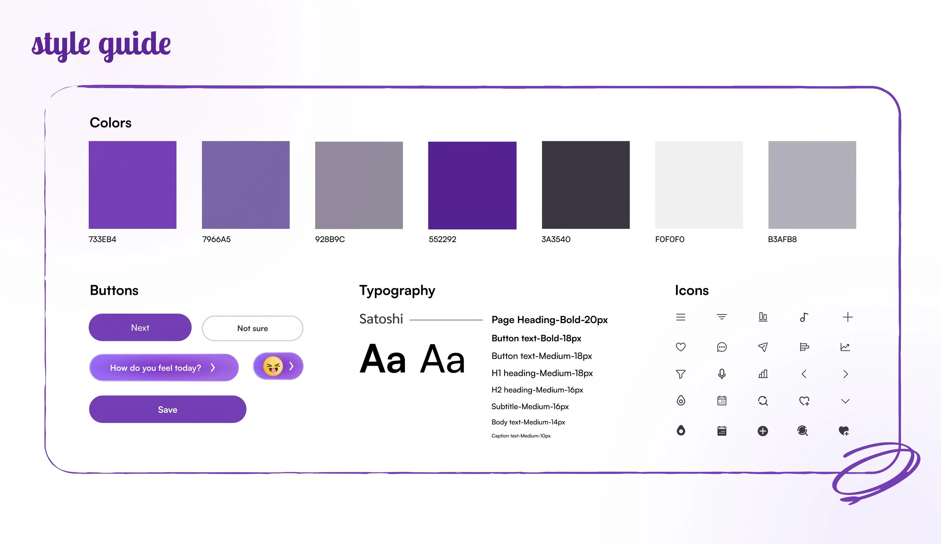 Aura style guide full page