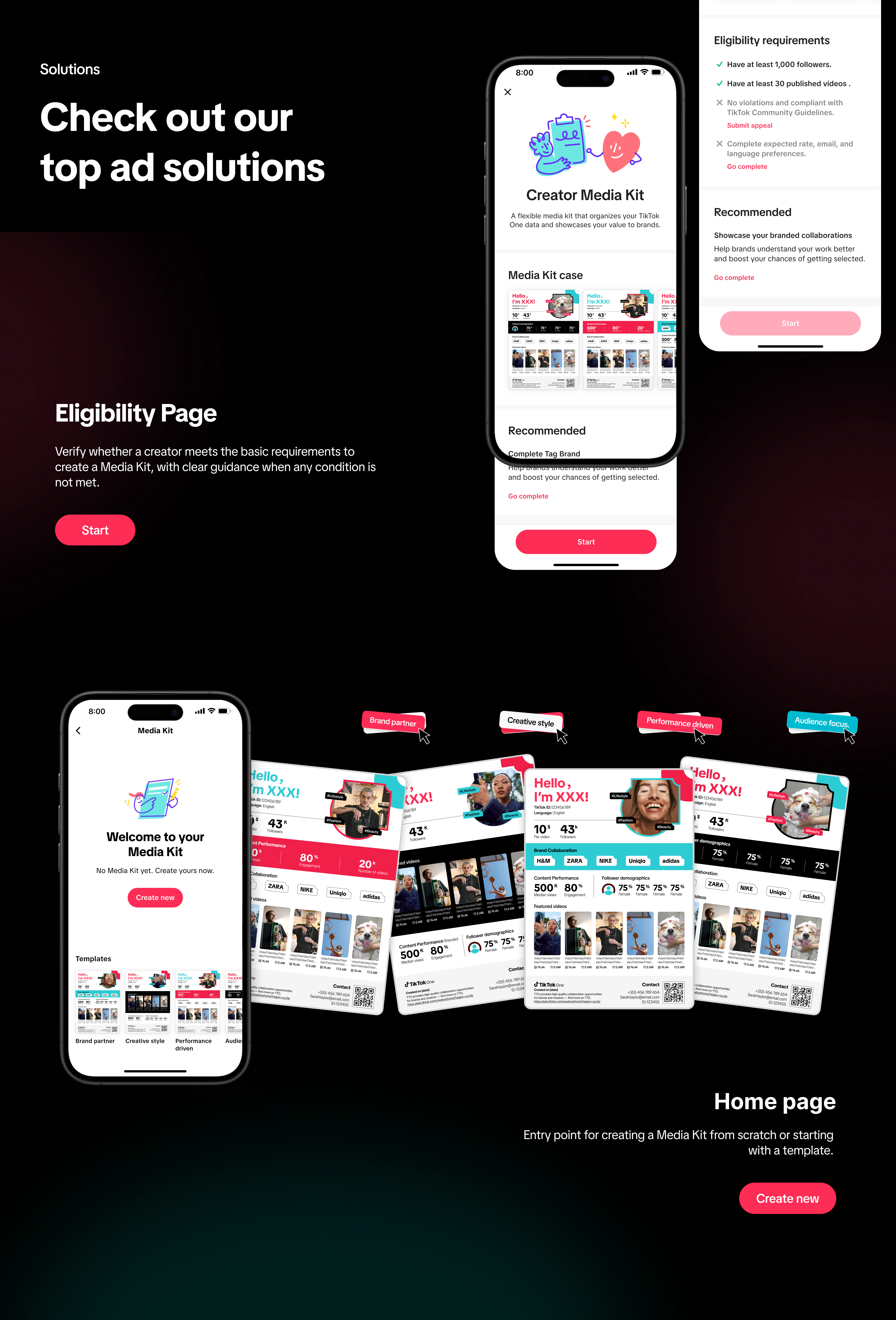 Media and description design details