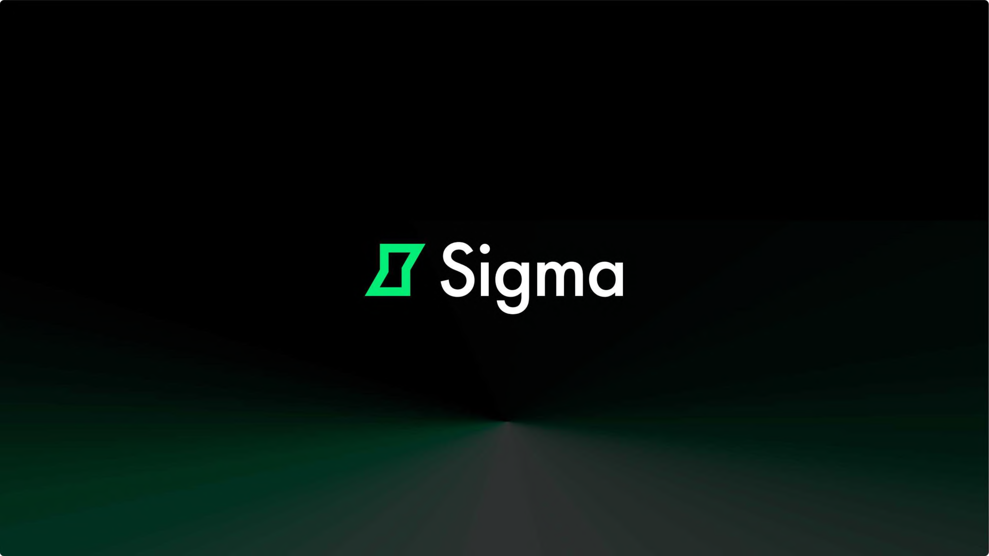 Sigma AI logo closing page