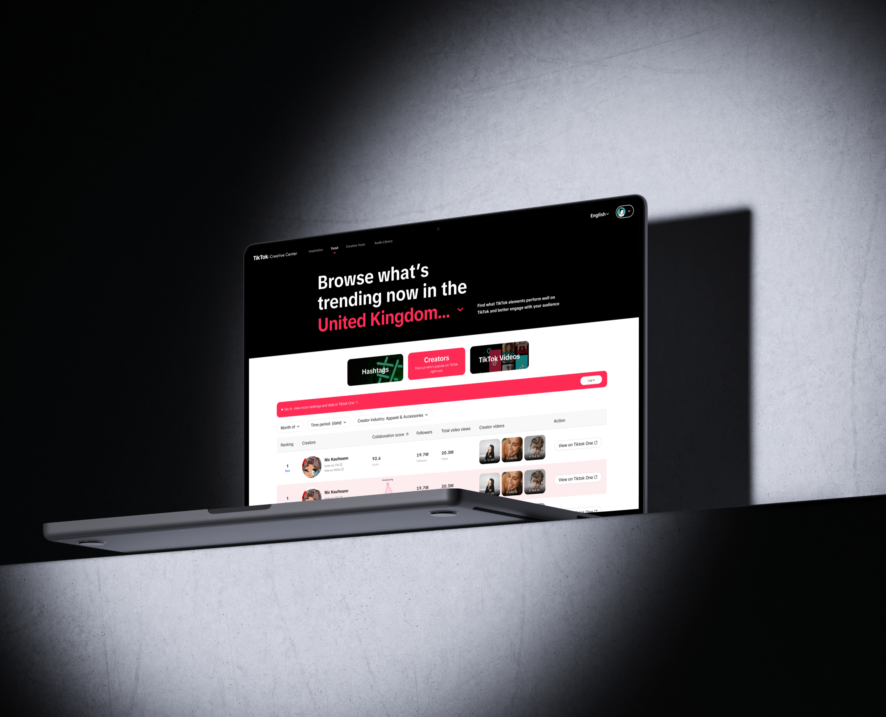 MacBook presentation mockup from final portfolio